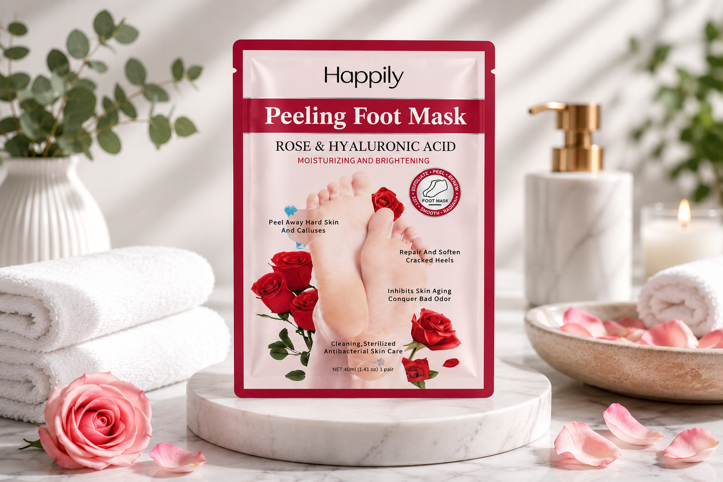 Happily Foot Renewal Mask (6pack)